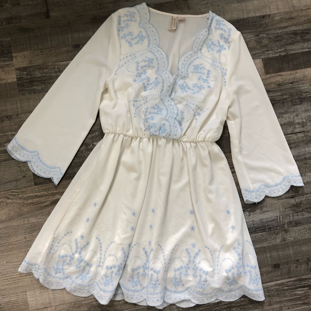 Embroidered dress